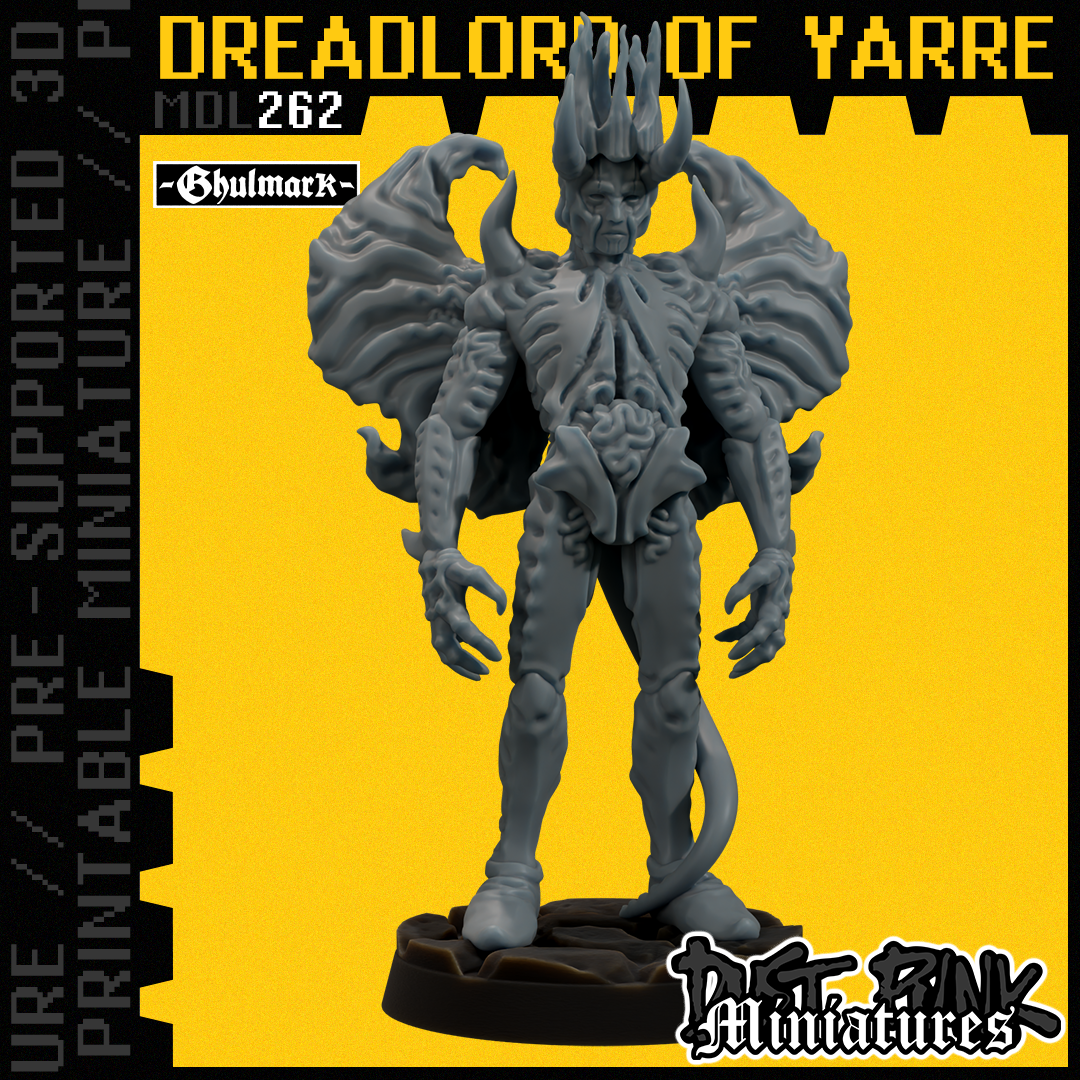 MDL262 DREADKING OF YARRE [PRE-SUPPORTED]